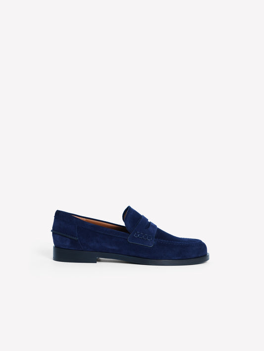 MOCASSINO IN CAMOSCIO NAVY CATY - Blu navy | Roberto Festa