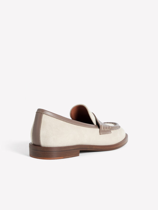 MOCASSINO IN CROSTA COLOR STONE IDREA - Grigio | Roberto Festa