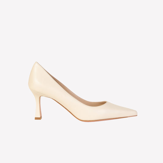 decollete in nappa offwhite kate - Bianco | Roberto Festa