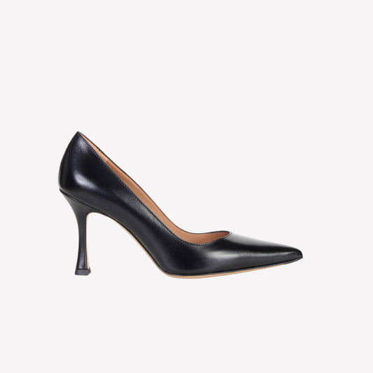 DÉCOLLETÉ IN VITELLO NERO LORY - Nero | Roberto Festa