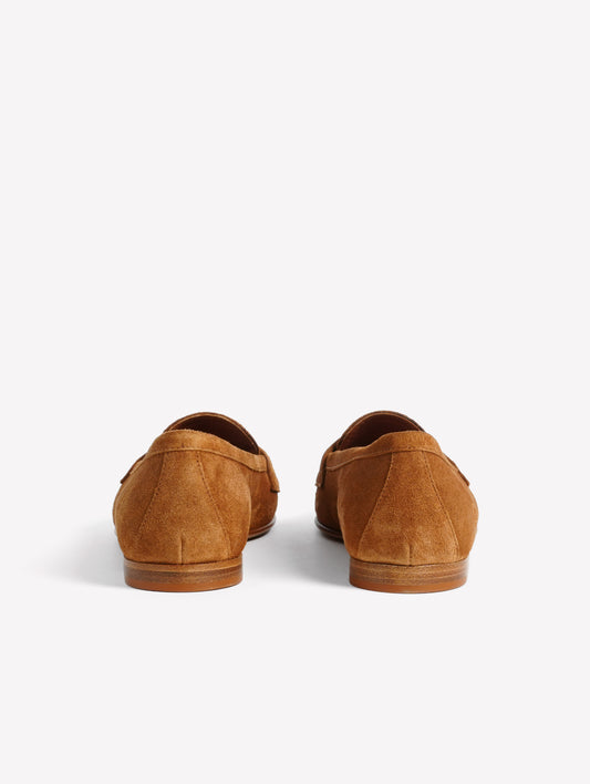 MOCASSINO IN CROSTA CUOIO MINERVA - Marrone | Roberto Festa