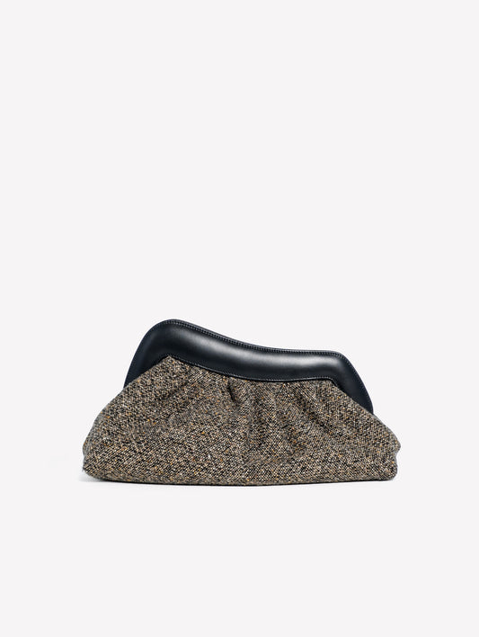 POUCH IN TWEED GRIGIO NAYARA - Grigio | Roberto Festa