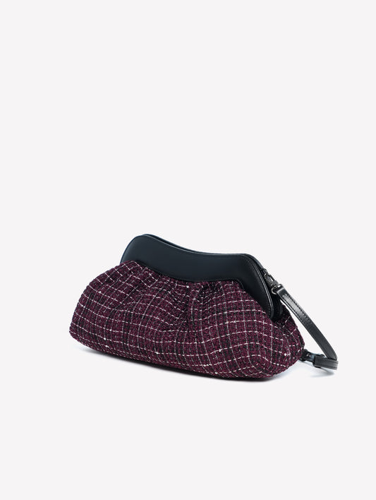 POUCH IN TWEED TRICOLORE NAYARA - Multicolor | Roberto Festa