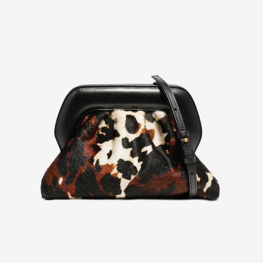 BORSA POUCH IN CAVALLINO TRICOLORE OFELIA - Multicolor | Roberto Festa