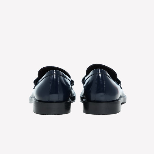 MOCASSINO IN SPAZZOLATO BLU NAVY XANDER - Blu | Roberto Festa